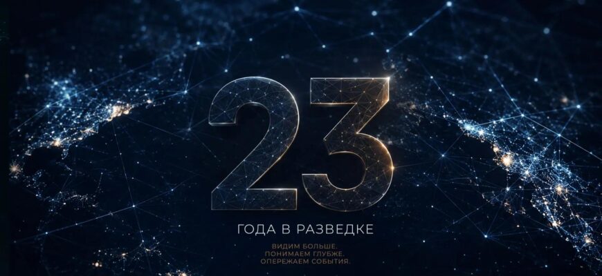 23 года в разведке!
